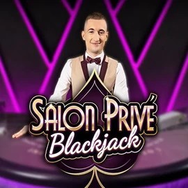 Blackjack Salon Privé online game logo by Ezugi on luckyoness.at