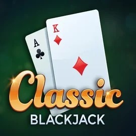 Classic Blackjack logo – Table Games by Red Tiger Gaming at Lucky Ones Casino