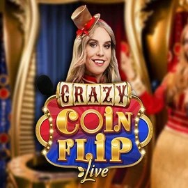 Enjoy Crazy Coin Flip by Evolution – logo hosted on luckyoness.at