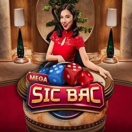 Mega Sic Bac game by Pragmatic Play – logo hosted on Lucky Ones Casino