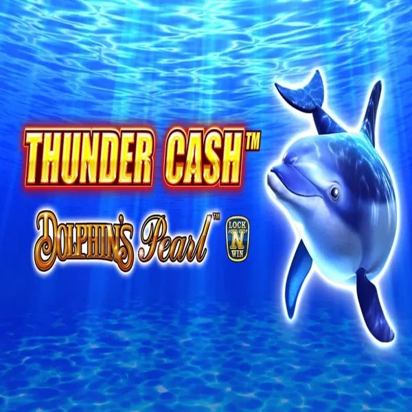Official Slots logo: Thunder Cash Dolphins Pearl by Novomatic at Lucky Ones Casino