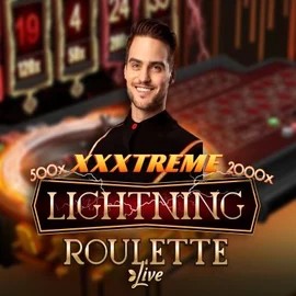 XXXtreme Lightning Roulette online game logo by Evolution on luckyoness.at